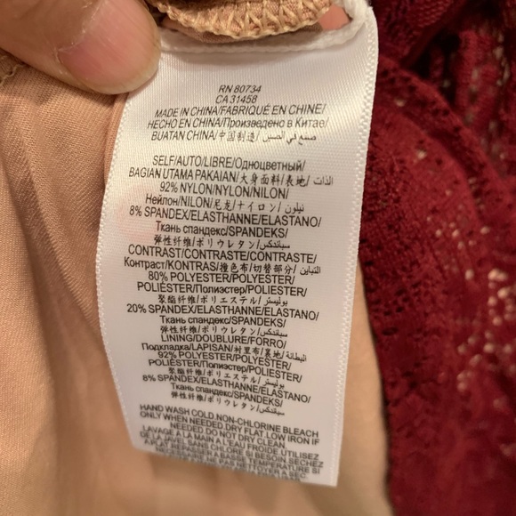 BCBG maxazria crew neck purple dress size M used in very good condition - Picture 5 of 7